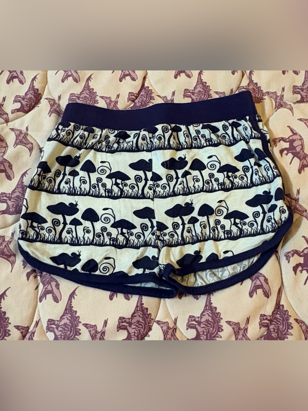 kate quinn size 6 year mushroom shorts